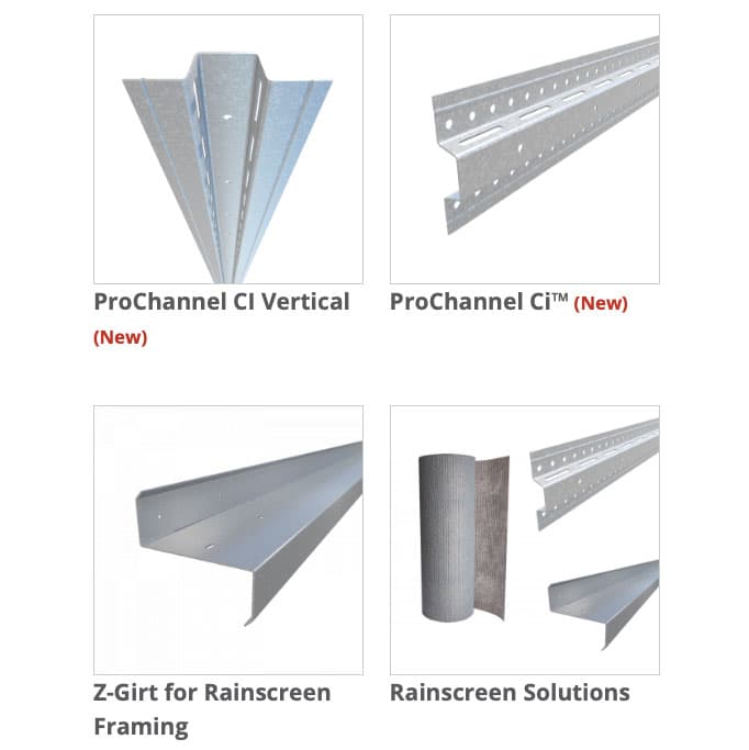 Rainscreen Solutions Icons